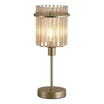 Searchlight - Pöytälamppu SWIZZLE 1xE14/60W/230V kultainen