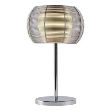 Searchlight - Pöytävalaisin 1xG9/40W/230V kiiltävä kromi