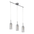 Searchlight - Riippuvalaisin DUO 3xE14/60W/230V kiiltävä kromi