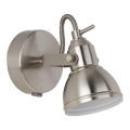 Searchlight - Seinäkohdevalo FOCUS 1xGU10/50W/230V mattakromi