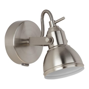 Searchlight - Seinäkohdevalo FOCUS 1xGU10/50W/230V mattakromi