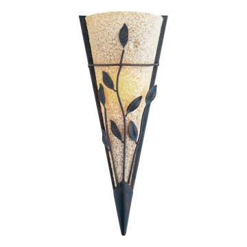 Searchlight - Seinävalaisin WALL 1xR7s/80W/230V messinki