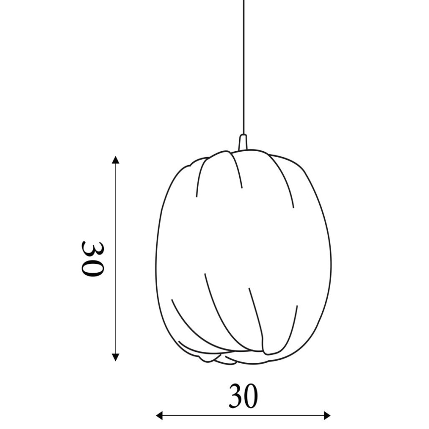 Searchlight - Varjostin SHADE B22 E14/E27 Ø 30 cm, kermanvärinen