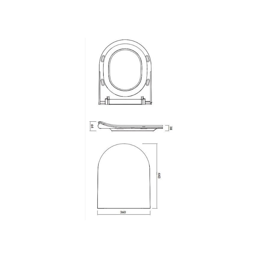 Seinään asennettava WC-istuin CITY OVAL + pehmeästi sulkeutuva WC-kansi SoftClose CITY OVAL + huuhtelupainike SIGMA + sisäänrakennettava moduuli + eristysalusta