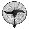 Seinäasennettava tuuletin 115W/230V, halkaisija 66 cm, musta + kaukosäädin