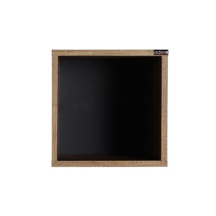 Seinähylly 33x33 cm ruskea