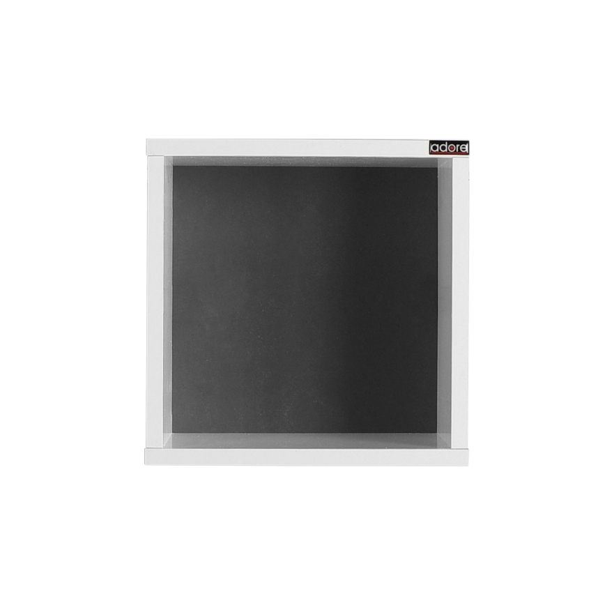 Seinähylly 33x33 cm valkoinen