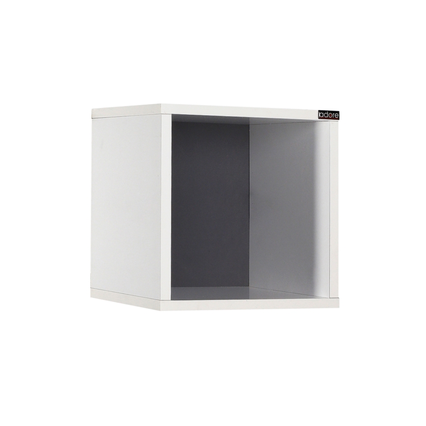 Seinähylly 33x33 cm valkoinen