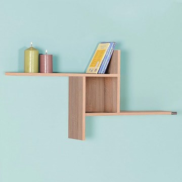 Seinähylly 50x100 cm ruskea