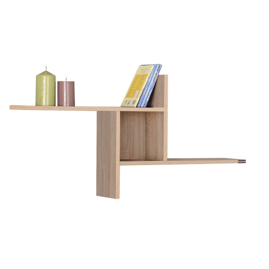 Seinähylly 50x100 cm ruskea