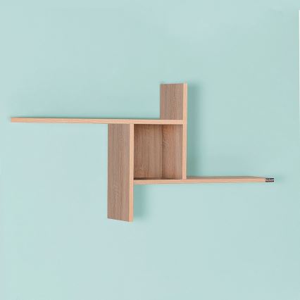 Seinähylly 50x100 cm ruskea