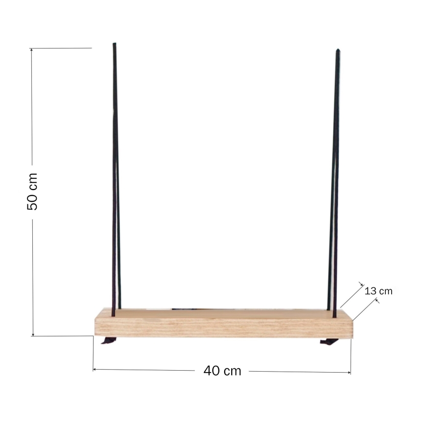 Seinähylly 50x40 cm kuusi