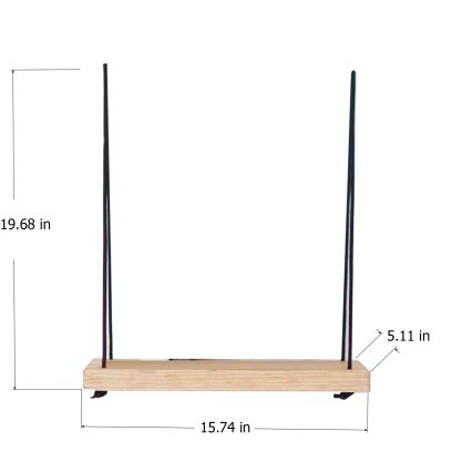 Seinähylly 50x40 cm kuusi