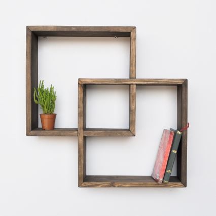 Seinähylly 51x51 cm kuusi