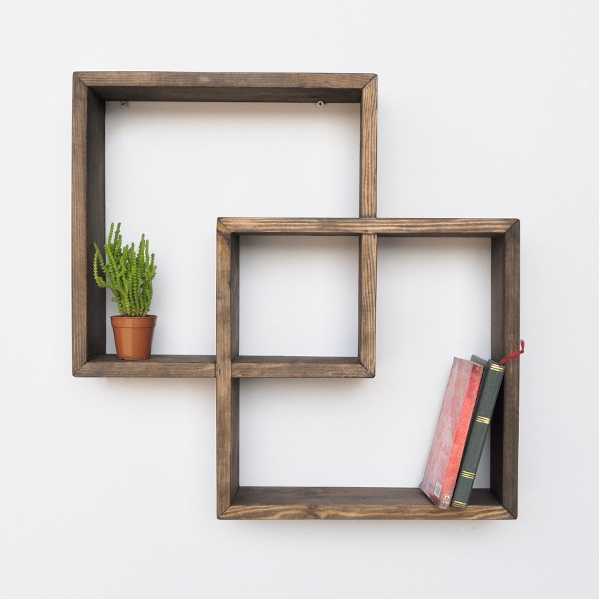 Seinähylly 51x51 cm kuusi