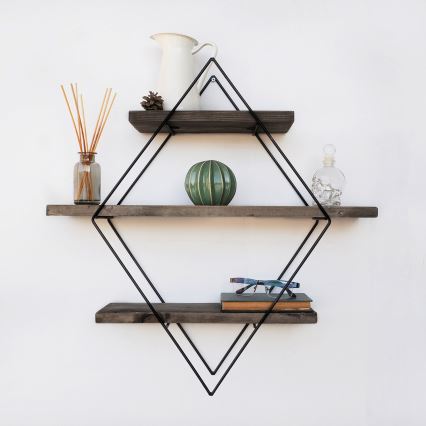 Seinähylly 60x60 cm kuusi