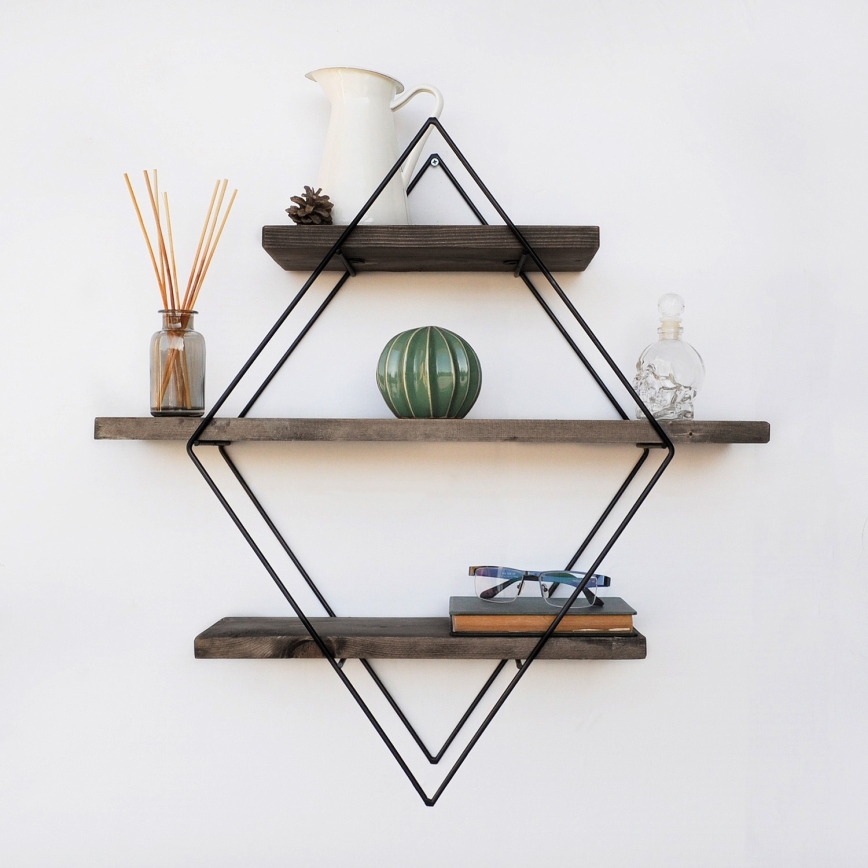 Seinähylly 60x60 cm kuusi