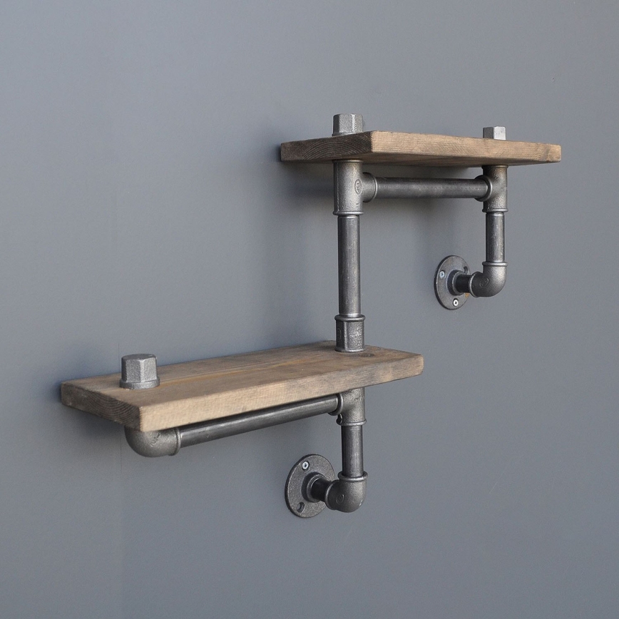 Seinähylly BORURAF 30x55 cm kuusi