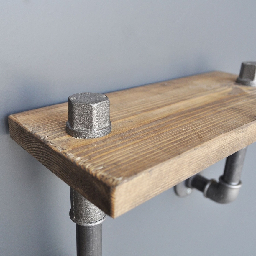 Seinähylly BORURAF 30x55 cm kuusi