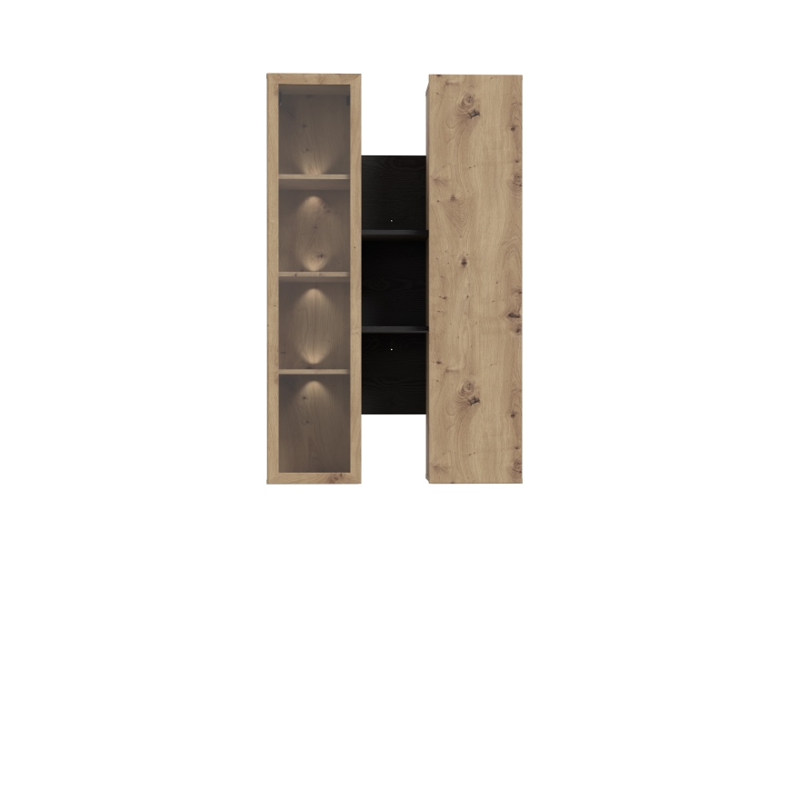 Seinähylly INAR tammi/musta