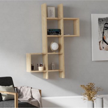 Seinähylly KENO 125x79 cm ruskea