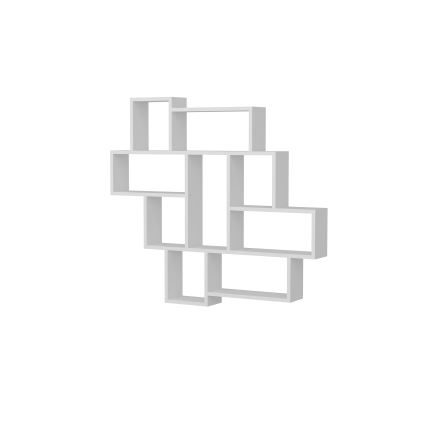 Seinähylly PAROLA 103,5x115,5 cm valkoinen