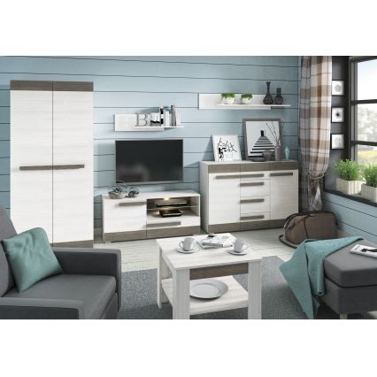 Seinähylly SARPA 23x92 cm valkoinen