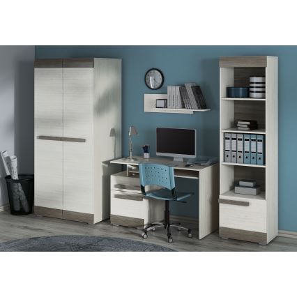 Seinähylly SARPA 23x92 cm valkoinen