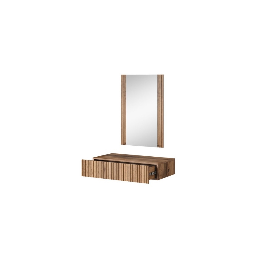 Seinähylly + seinäpeili WITH tammi wotan