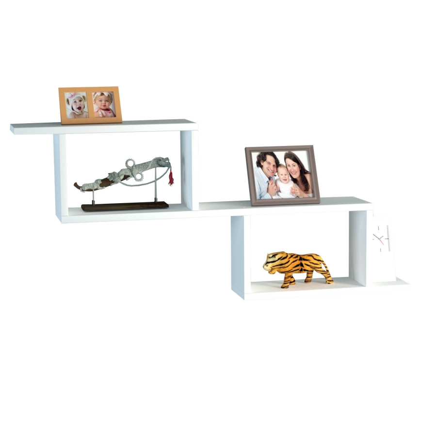 Seinähylly SELENE 45x101,4 cm valkoinen