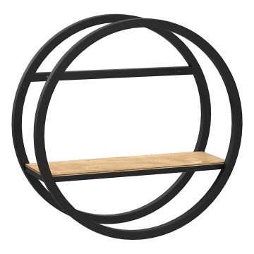 Seinähylly SHELF halkaisija 39,5 cm tammi