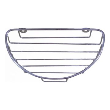 Seinähylly suihkuun 12,7x23 cm, kiiltävä kromi