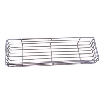 Seinähylly suihkuun 12x40 cm kiiltävä kromi