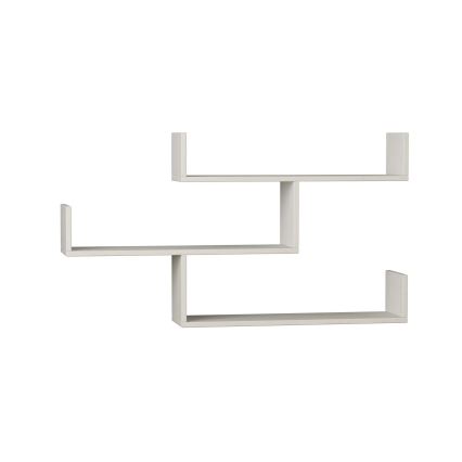 Seinähylly TIBET 66,5x119 cm valkoinen