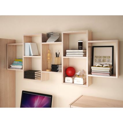 Seinähylly TRIO 65x161 cm beige