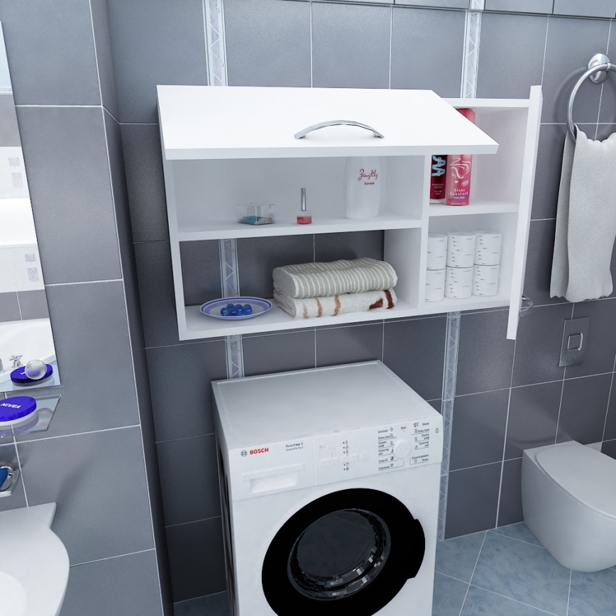 Seinäkaappi AKASYA 52x90 cm valkoinen