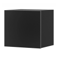 Seinäkaappi PAVO 34x34 cm kiiltävä musta