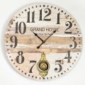 Seinäkello 1xAA halkaisija 58,2 cm beige