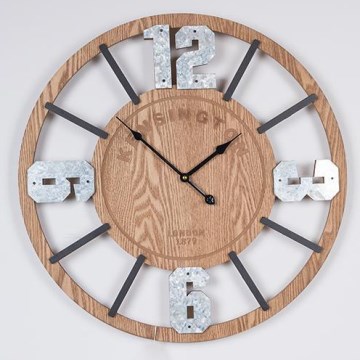 Seinäkello 1xAA halkaisija 60 cm beige