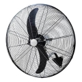 Seinäkiinnitteinen tuuletin 200 W/230 V, halkaisija 76 cm, musta + kaukosäädin