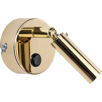 Seinäkohdevalo ENZO 1xG9/8W/230V kulta