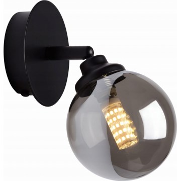 Seinäkohdevalo IMAGINE 1xG9/40W/230V musta/savuinen