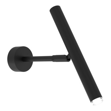 Seinäkohdevalo MONZA 1xG9/8W/230V musta