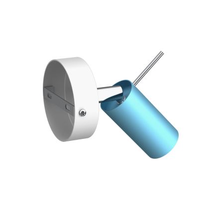 Seinäkohdevalo PRESTON 1xGU10/MR11/40W/230V sininen