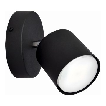 Seinäkohdevalo PUNTA 1xGX53/10W/230V musta