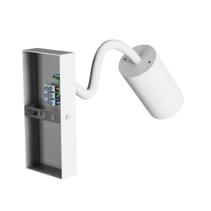 Seinäkohdevalo SQUALLA VARIOSA 1xGU10/10W/230V valkoinen