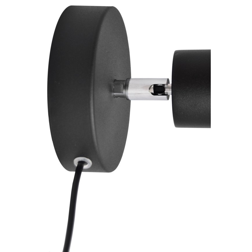 Seinäkohdevalo TUNE 1xE27/20W/230V musta