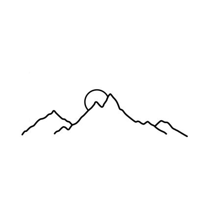 Seinäkoriste 100x29 cm vuoret metalli