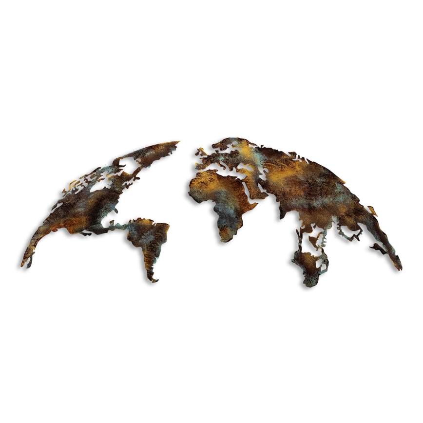 Seinäkoriste 2 kpl 150x59 cm planeetta metalli