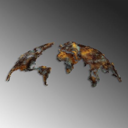 Seinäkoriste 2 kpl 150x59 cm planeetta metalli